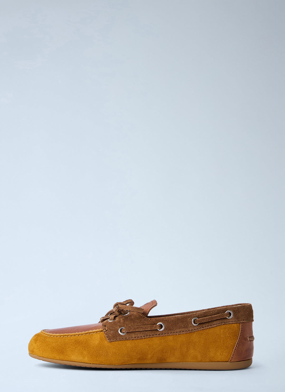 Miu Miu Women Suede Boat Shoes