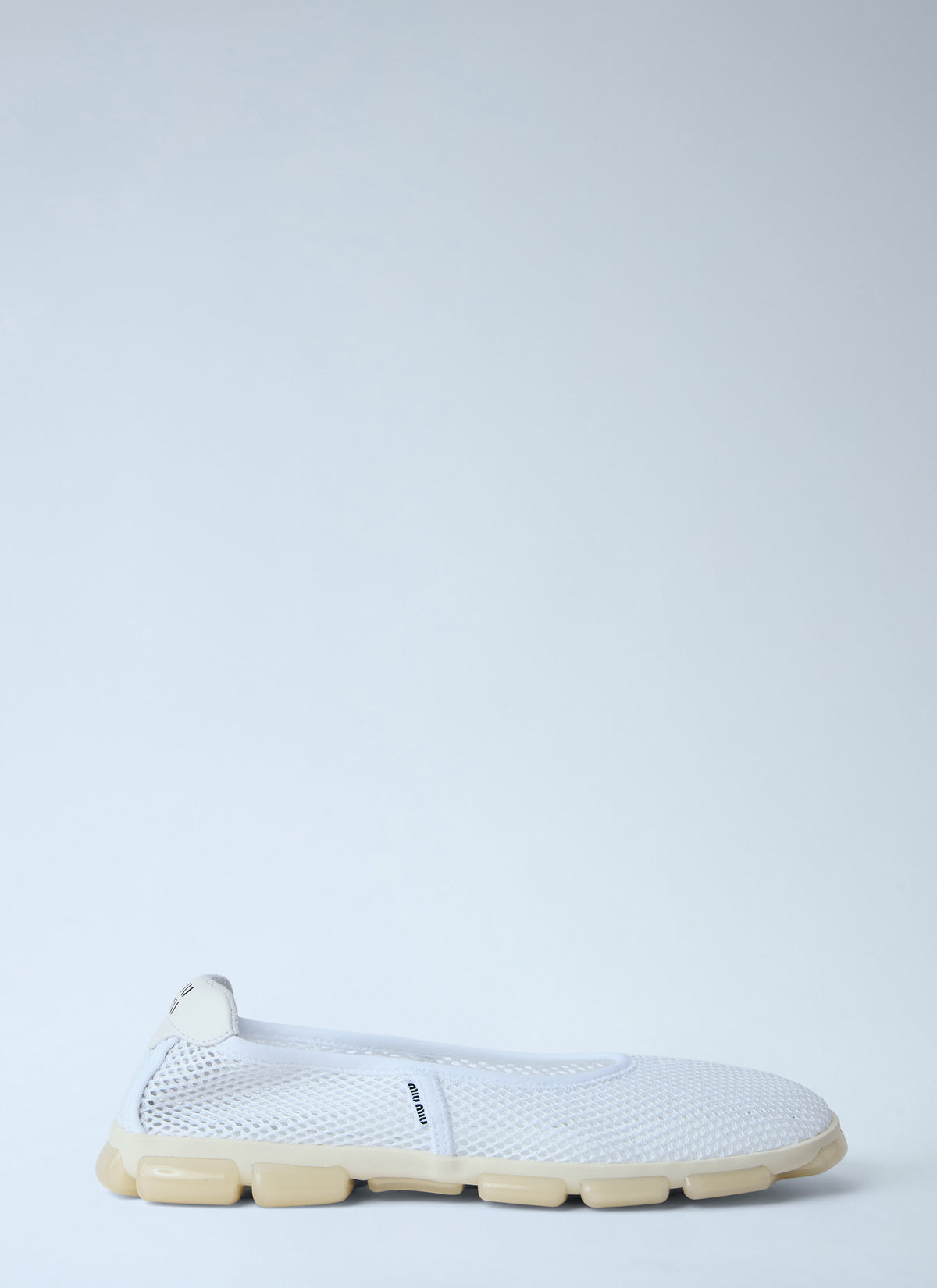 Miu Miu Women Mesh Slip-On Flats