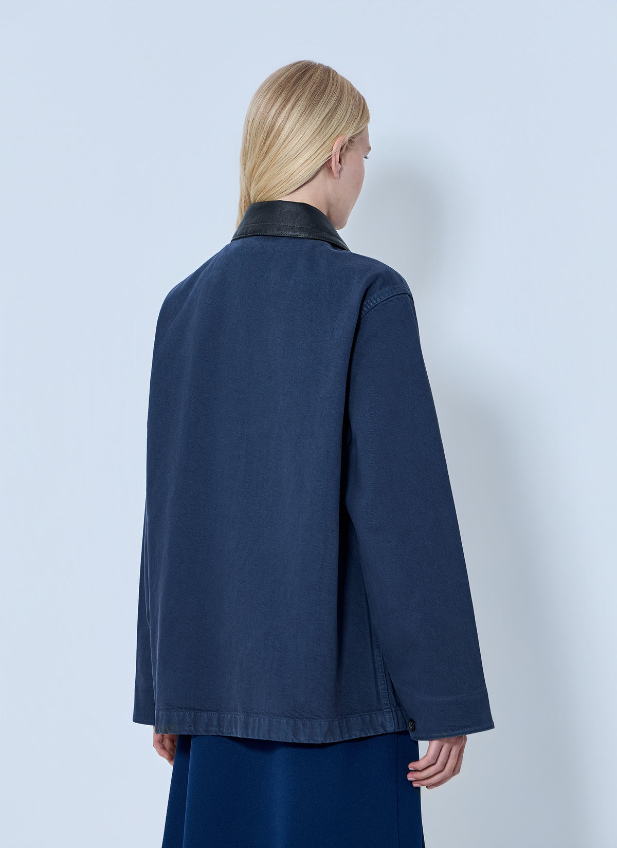Miu Miu Miu Miu Women Single-Breasted Garment-Dyed Gabardine Jacket