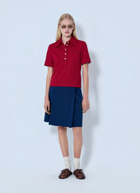 Miu Miu Women Jersey Polo Shirt