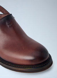 Miu Miu Women Foule Leather Mules