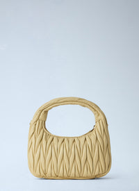 Miu Miu Women Wander Nappa Matelassé Hobo Bag