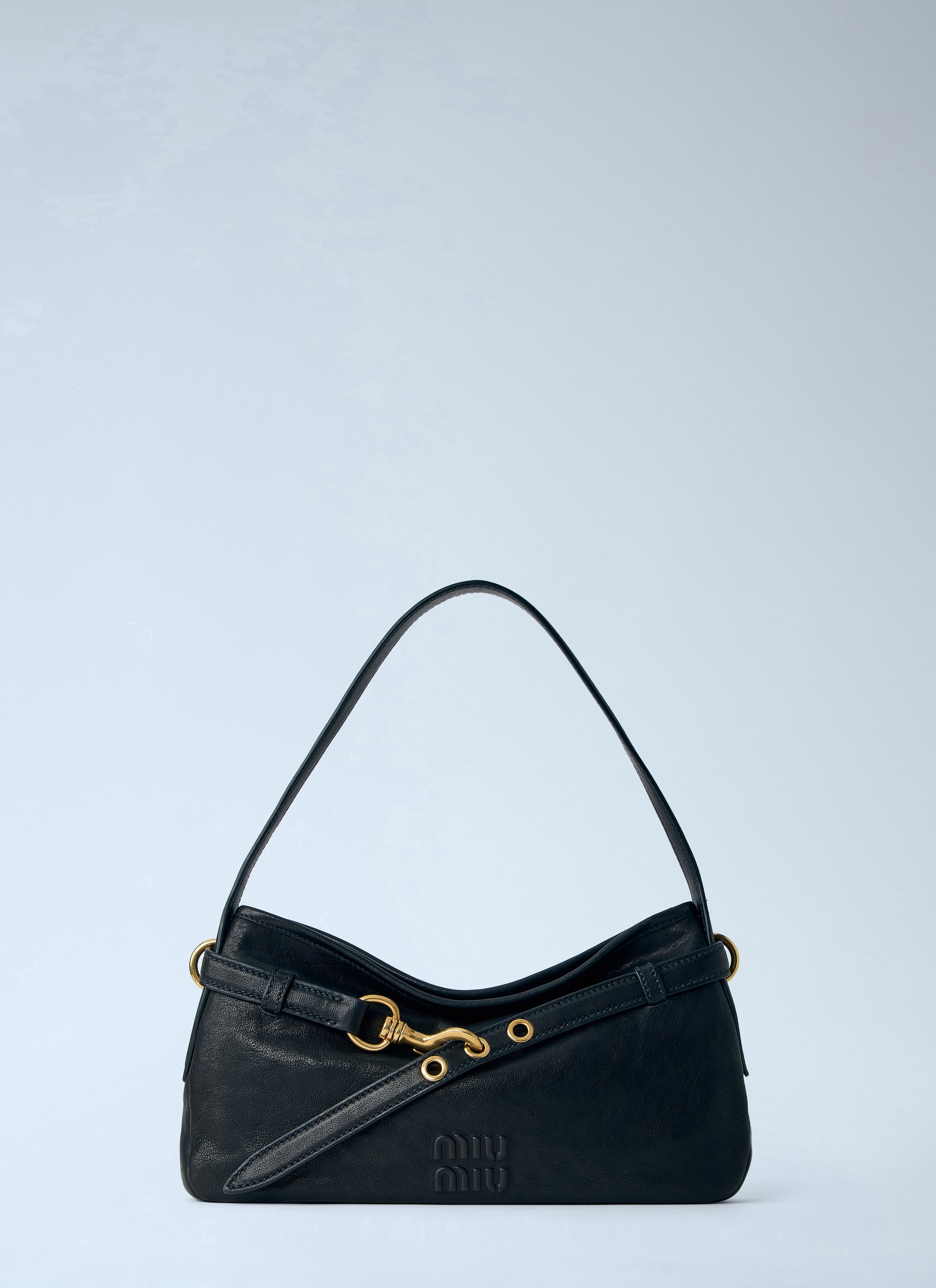 Miu Miu Women Adventure Nappa Leather Shoulder Bag