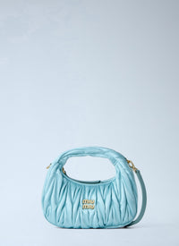 Miu Miu Women Wander Matelassé Satin Mini Bag