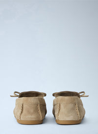 Miu Miu Women Suede Mesh Loafers