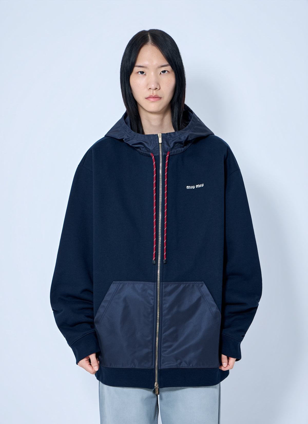 Miu Miu Miu Miu Women Zip Up Hoodie