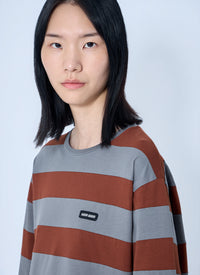 Miu Miu Miu Miu Women Striped Jersey T-Shirt