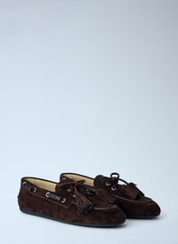 Miu Miu Women Suede Tassel Loafers