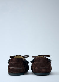 Miu Miu Women Suede Tassel Loafers