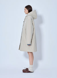 Miu Miu Women Single-Breasted Panama Caban Coat