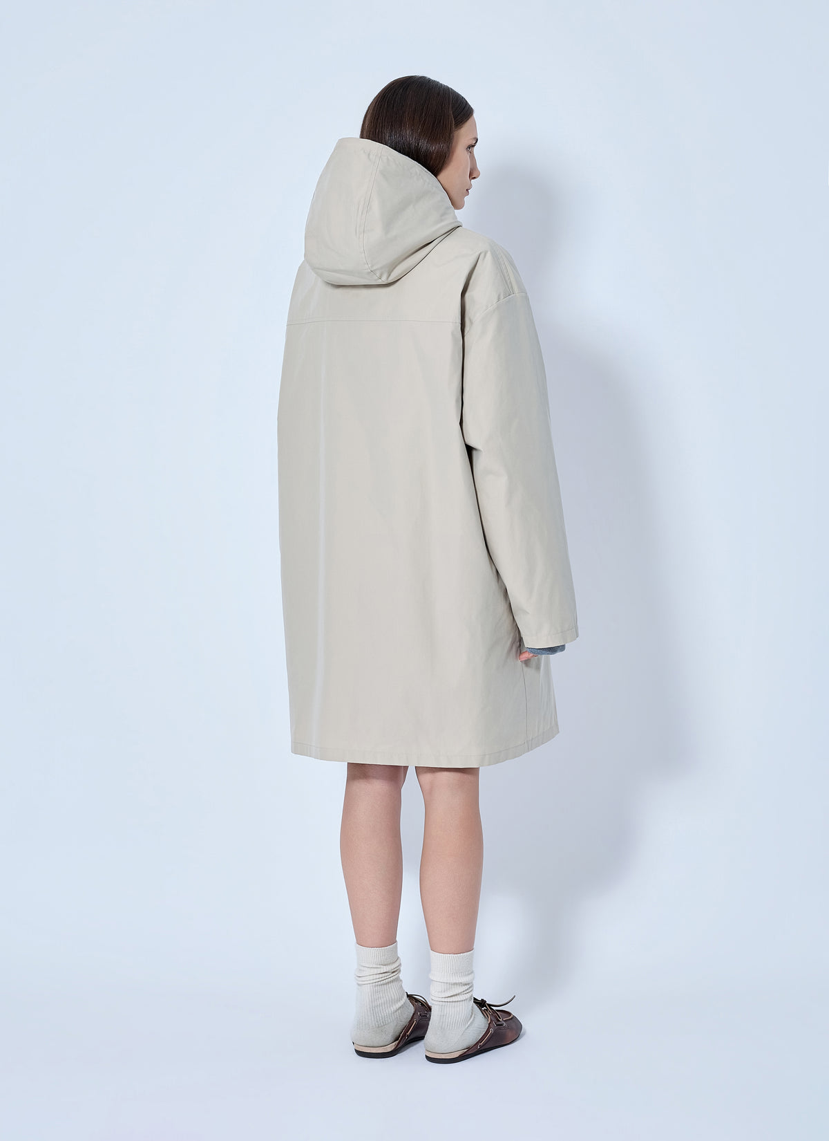 Miu Miu Women Single-Breasted Panama Caban Coat