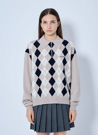 Miu Miu Women Cashmere Polo Sweater