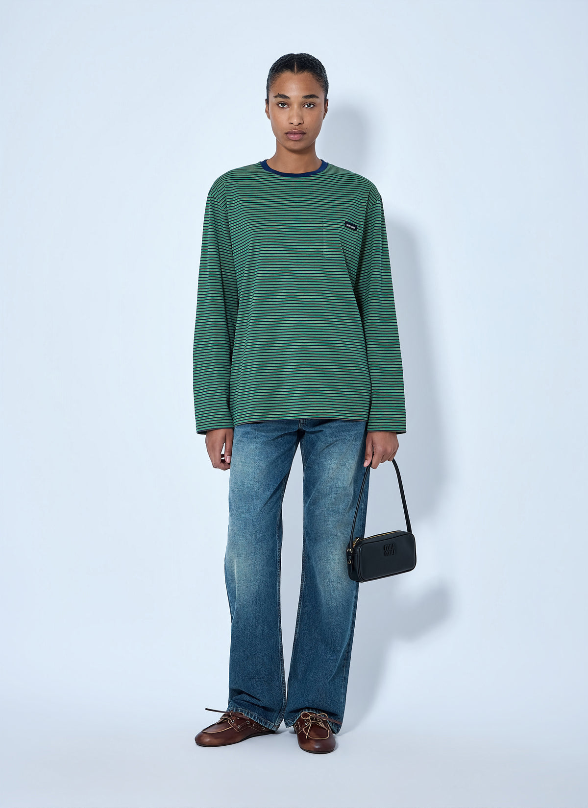 Miu Miu Miu Miu Women Wide-Leg Denim Jeans