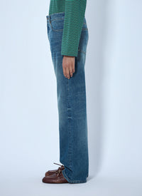 Miu Miu Miu Miu Women Wide-Leg Denim Jeans