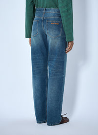 Miu Miu Miu Miu Women Wide-Leg Denim Jeans