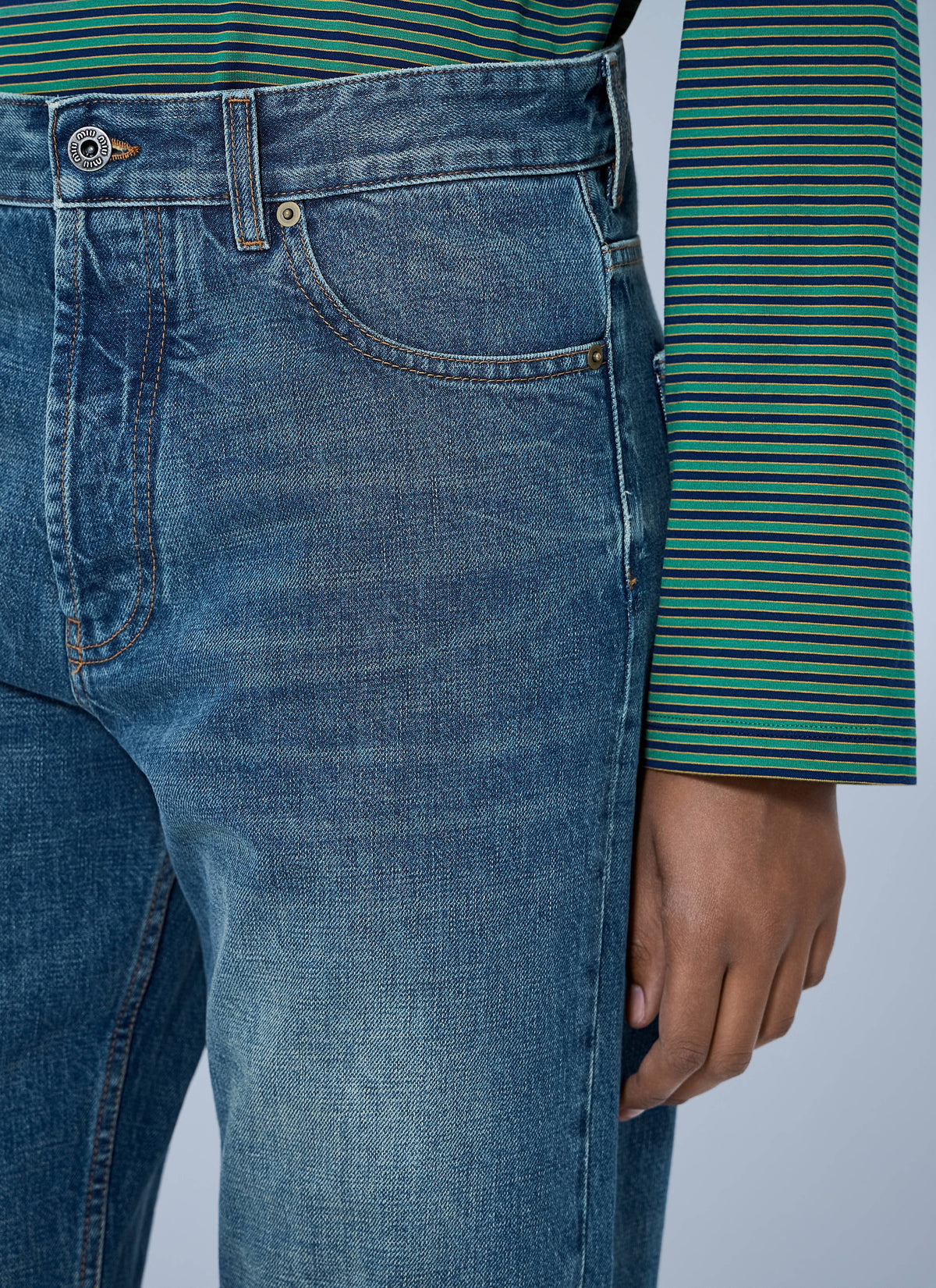 Miu Miu Miu Miu Women Wide-Leg Denim Jeans