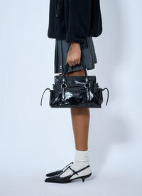 Miu Miu Women Patent Leather Handbag