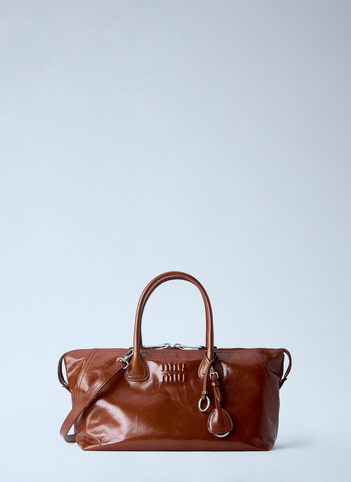 Miu Miu Women Leather Top Handle Bag