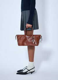 Miu Miu Women Leather Top Handle Bag
