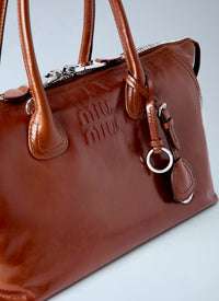 Miu Miu Women Leather Top Handle Bag