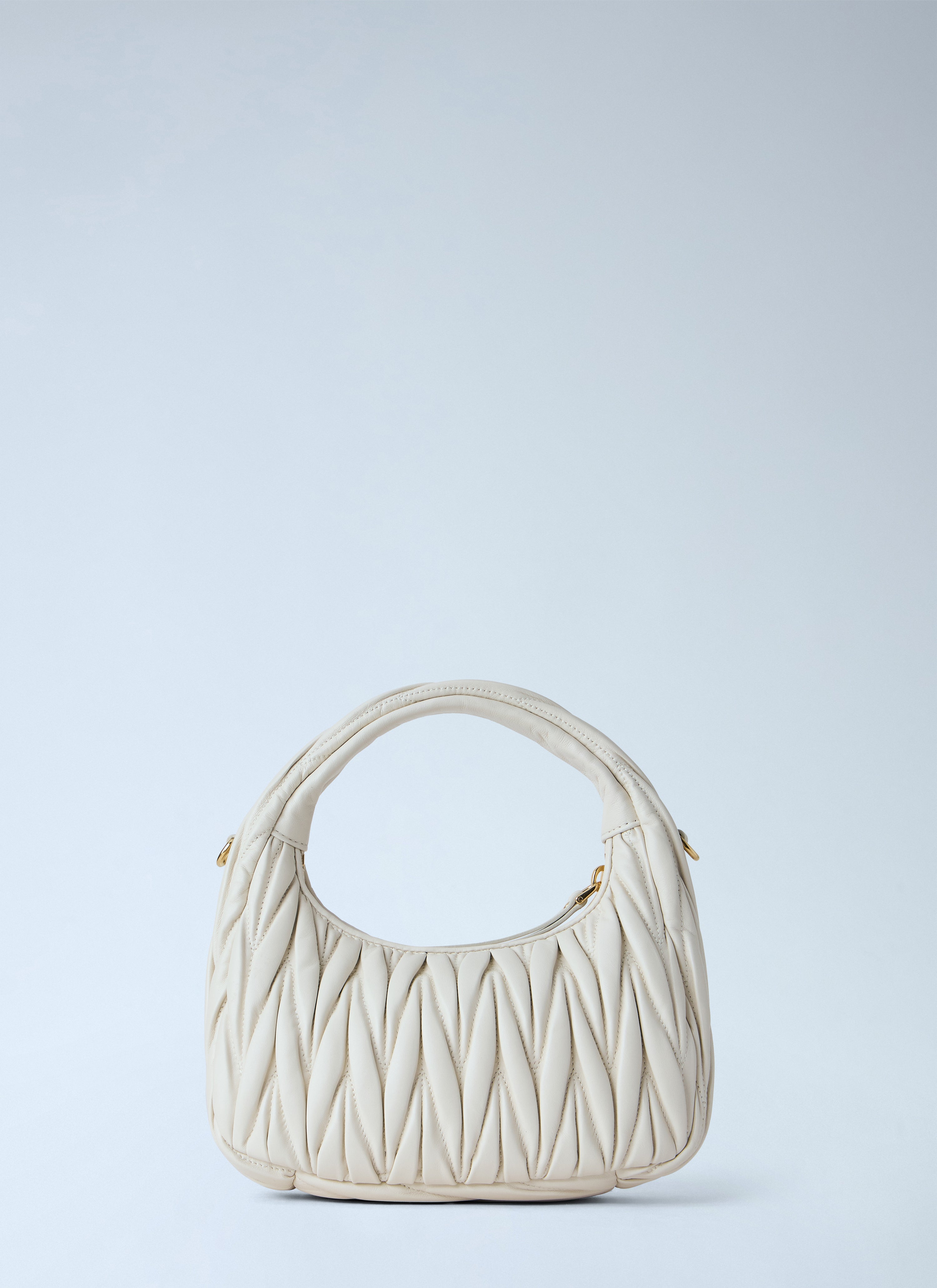 Miu Miu Miu Miu Women Small Wander Matelassé Hobo Bag