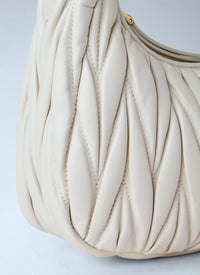 Miu Miu Miu Miu Women Small Wander Matelassé Hobo Bag