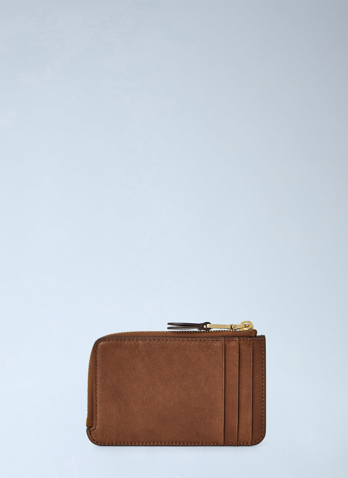 Miu Miu Women Oak Nappa Leather Envelope Card Holder