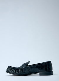Miu Miu Women Leather Loafers With Buckle Detail