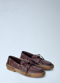 Miu Miu Miu Miu Women Leather Deck Shoes