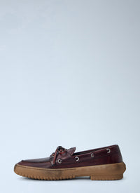 Miu Miu Miu Miu Women Leather Deck Shoes