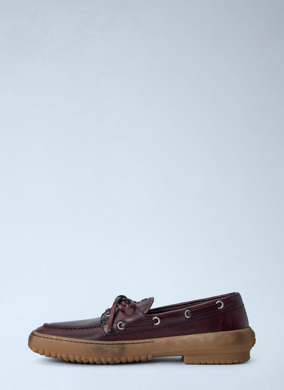 Miu Miu Miu Miu Women Leather Deck Shoes