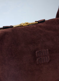 Miu Miu Miu Miu Women Spirit Suede Handbag