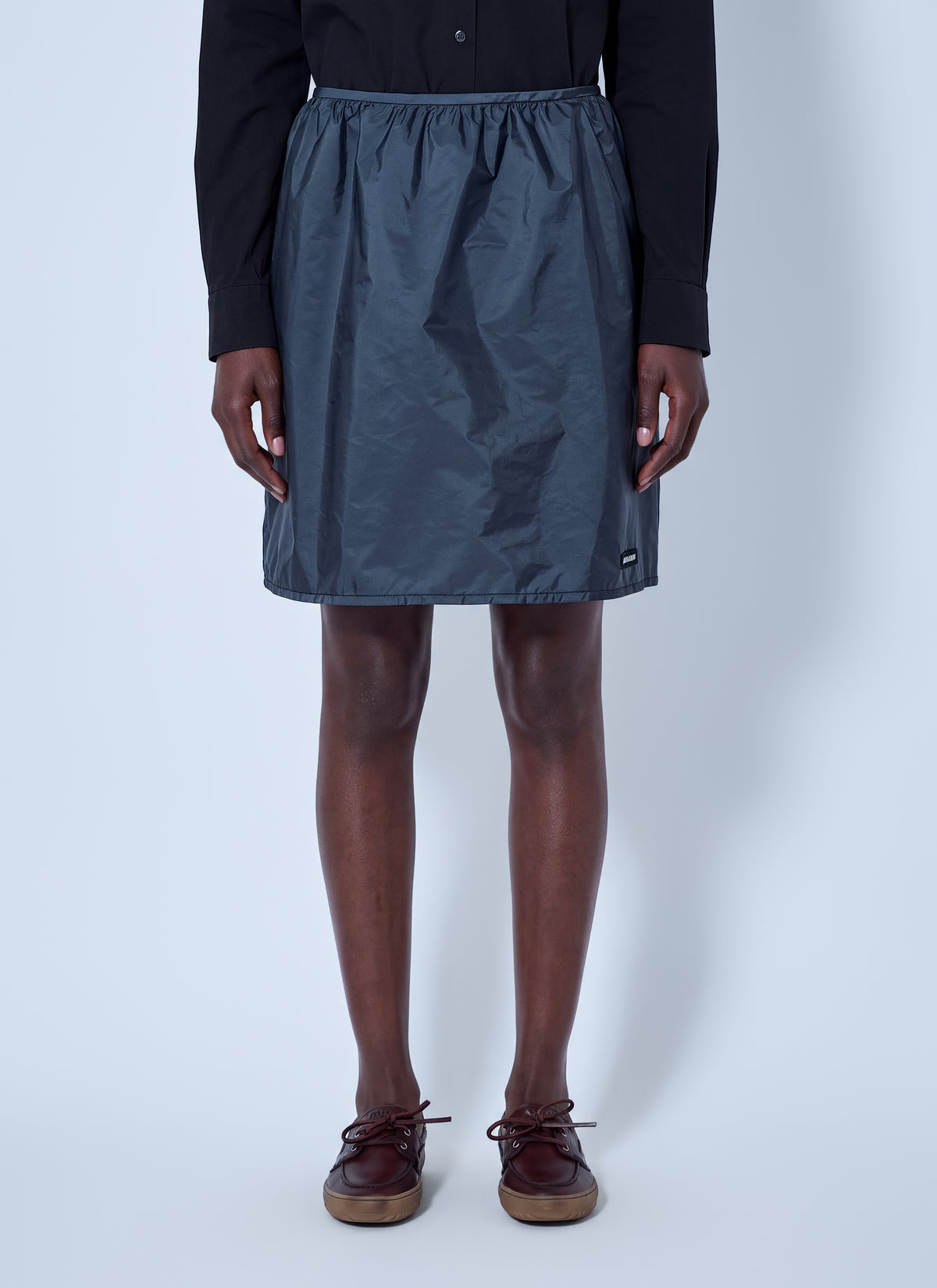 Miu Miu Women Technical Fabric Skirt