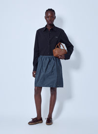 Miu Miu Women Technical Fabric Skirt