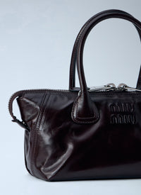 Miu Miu Miu Miu Women Leather Top Handle Bag