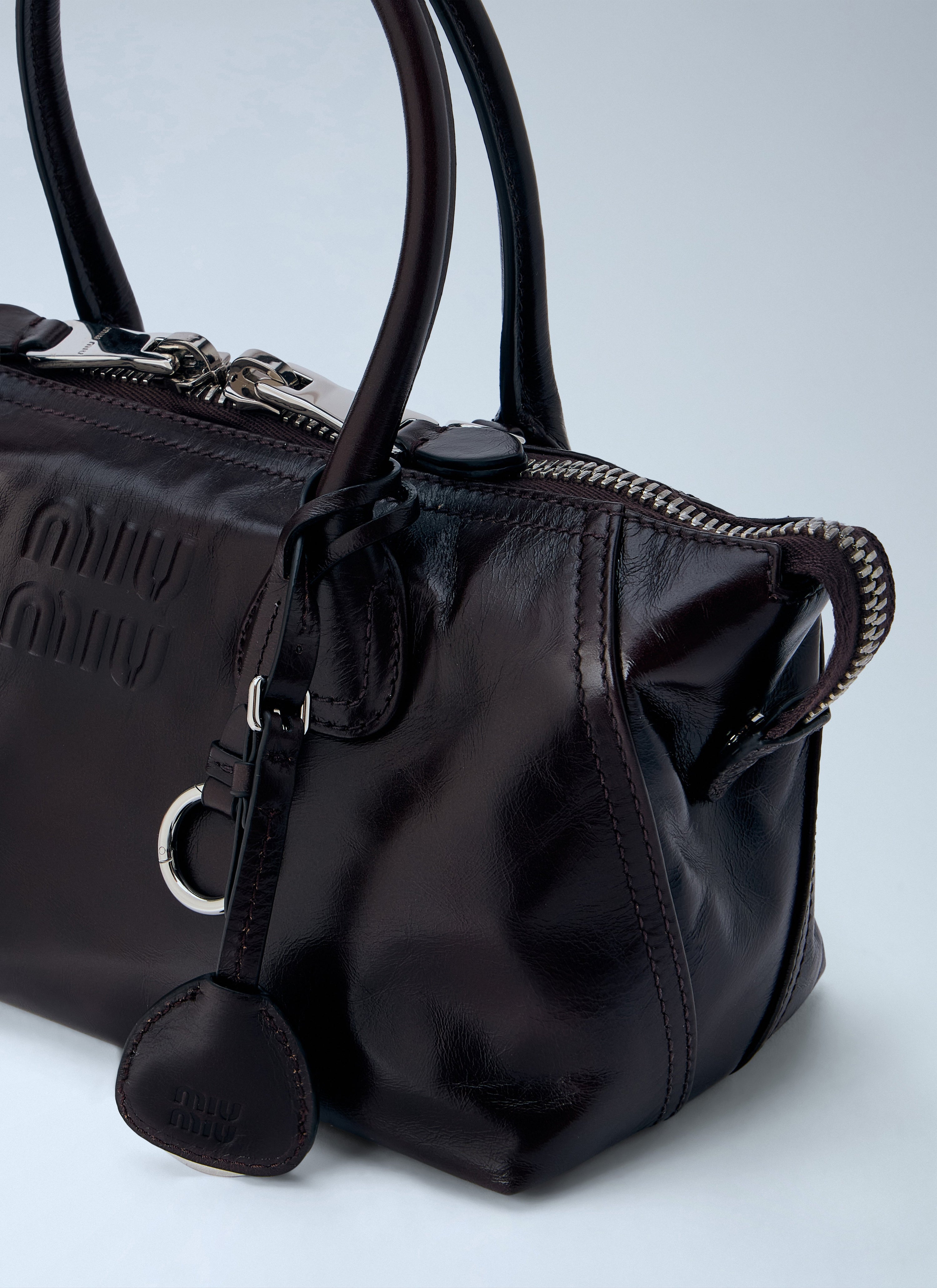 Miu Miu Miu Miu Women Leather Top Handle Bag