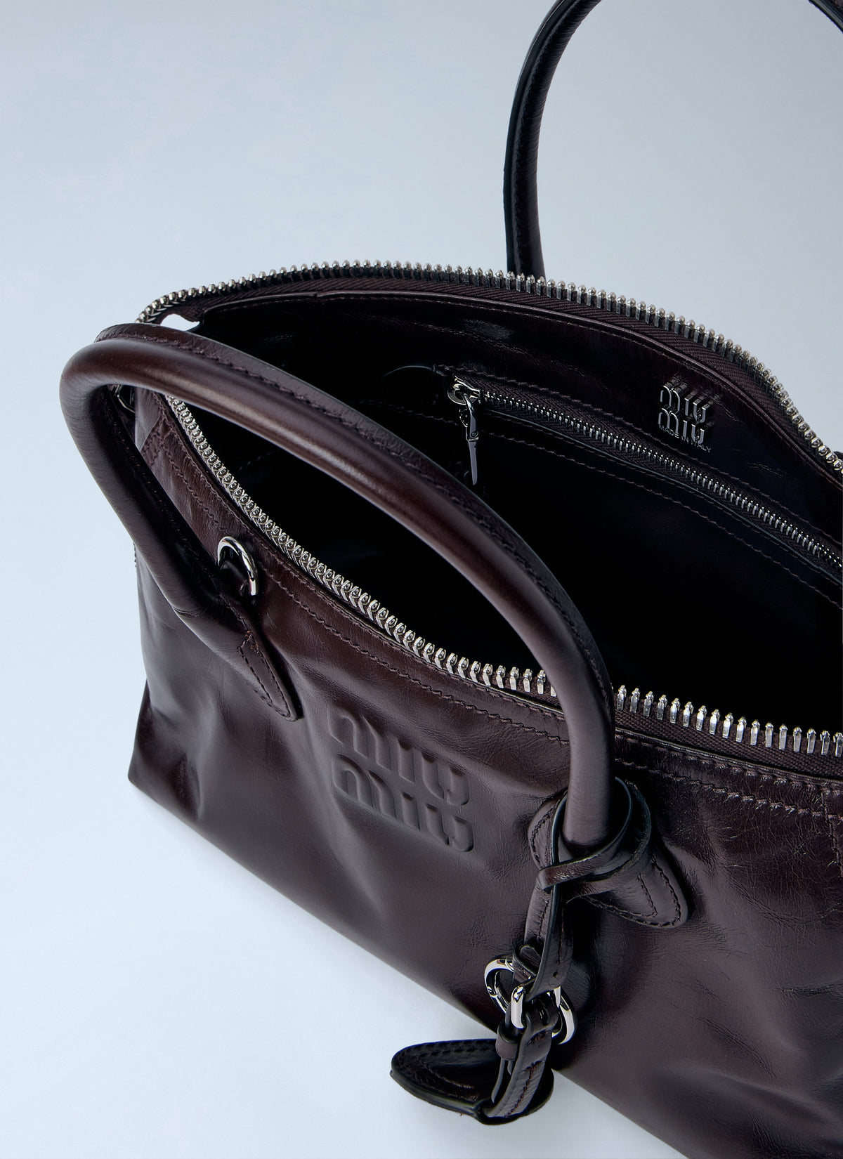 Miu Miu Miu Miu Women Leather Top Handle Bag