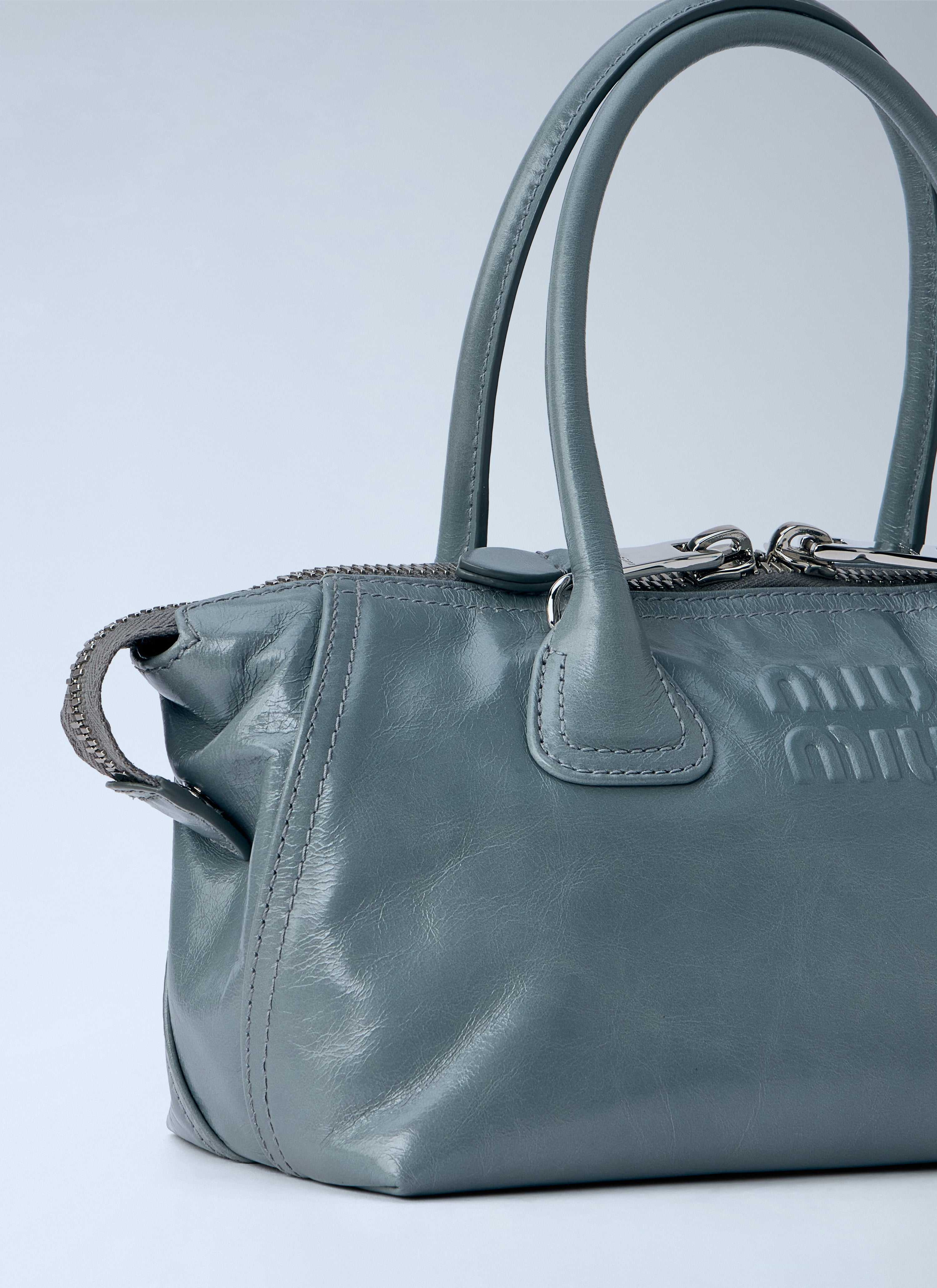 Miu Miu Miu Miu Women Leather Top Handle Bag