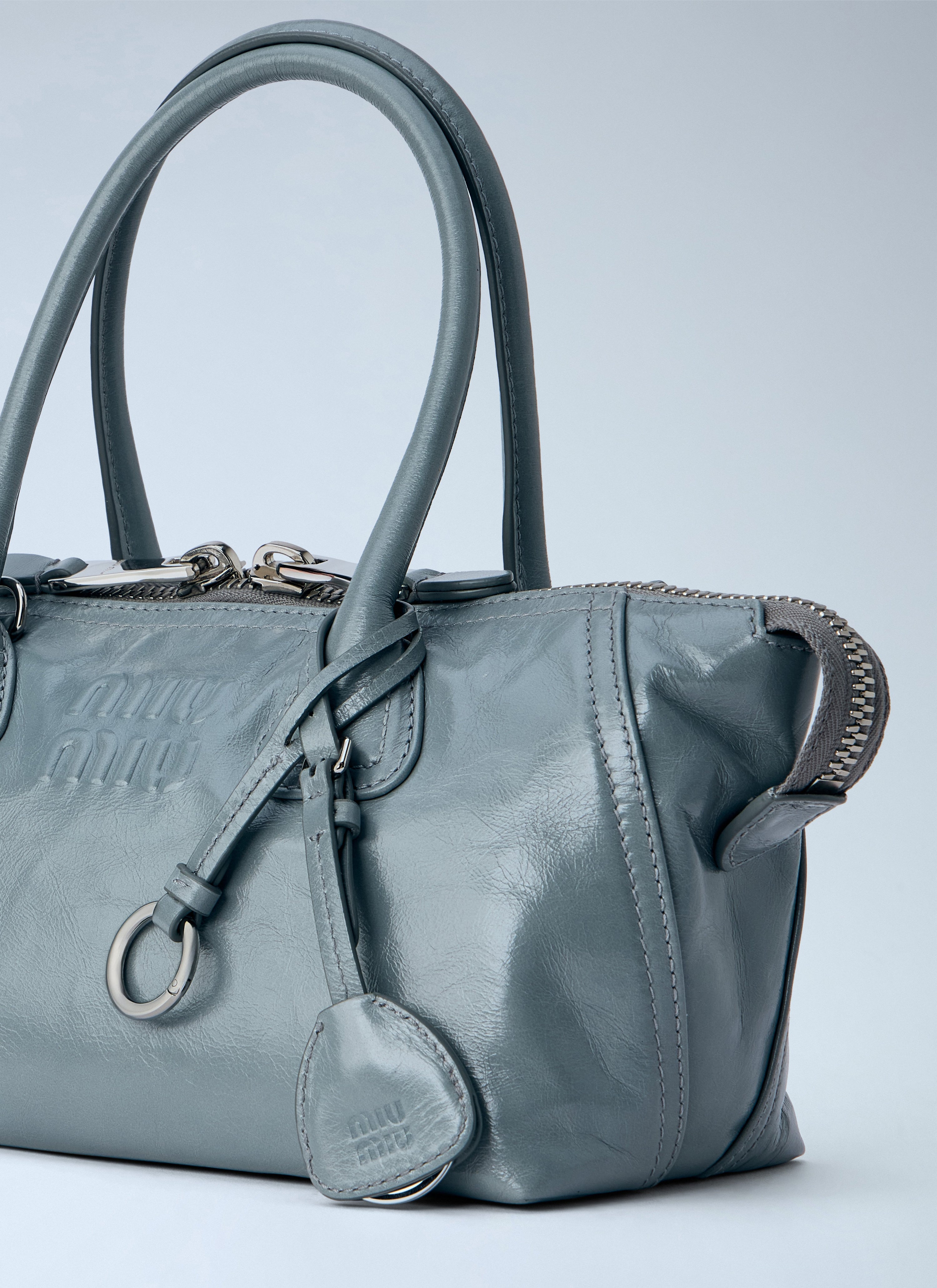 Miu Miu Miu Miu Women Leather Top Handle Bag