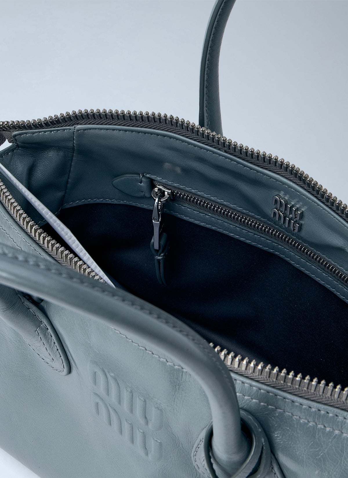 Miu Miu Miu Miu Women Leather Top Handle Bag