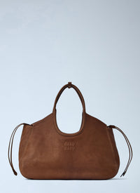 Miu Miu Miu Miu Women Ivy Nappa Leather Shopping Bag