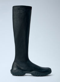 Miu Miu Women Stretch Nappa Leather Boots