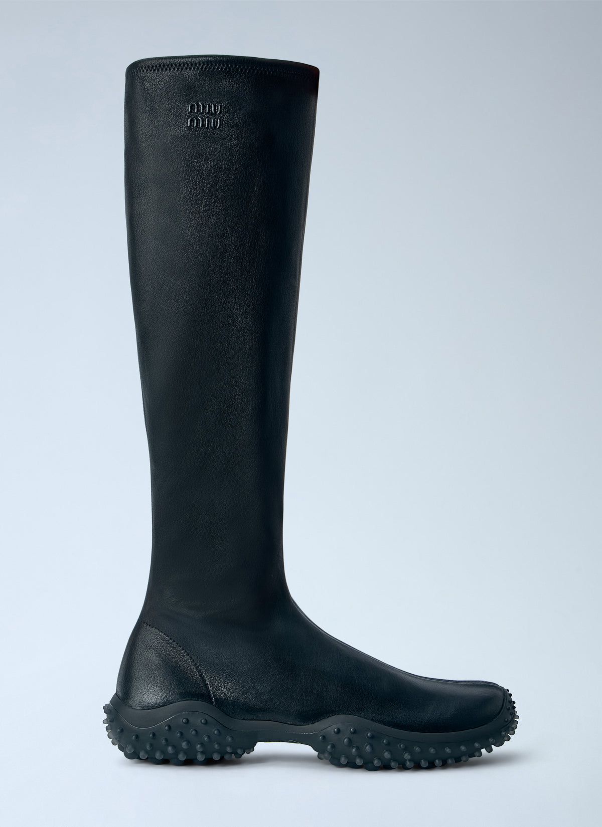 Miu Miu Women Stretch Nappa Leather Boots