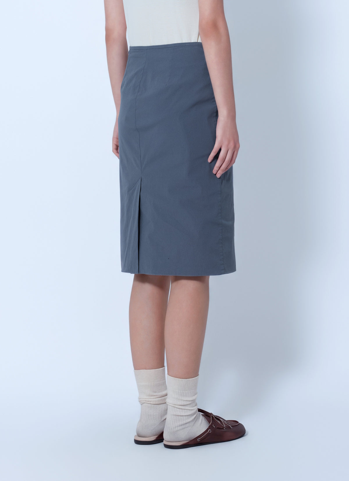 Miu Miu Women Straight Hem Midi Skirt
