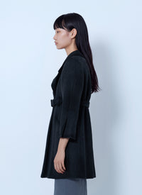 Miu Miu Women Single-Breasted Double Wool Coat