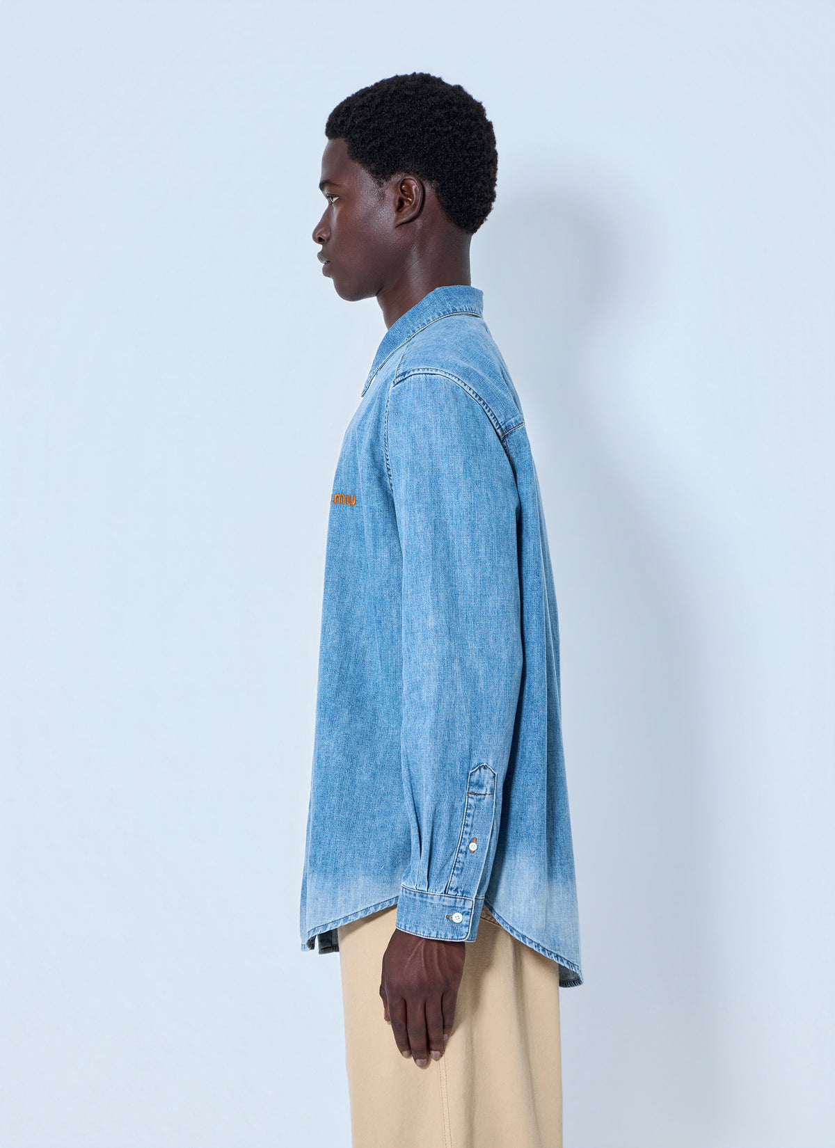 Miu Miu Miu Miu Women Chambray Shirt