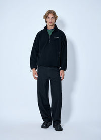 Miu Miu Miu Miu Women Half-Zip Fleece Sweatshirt