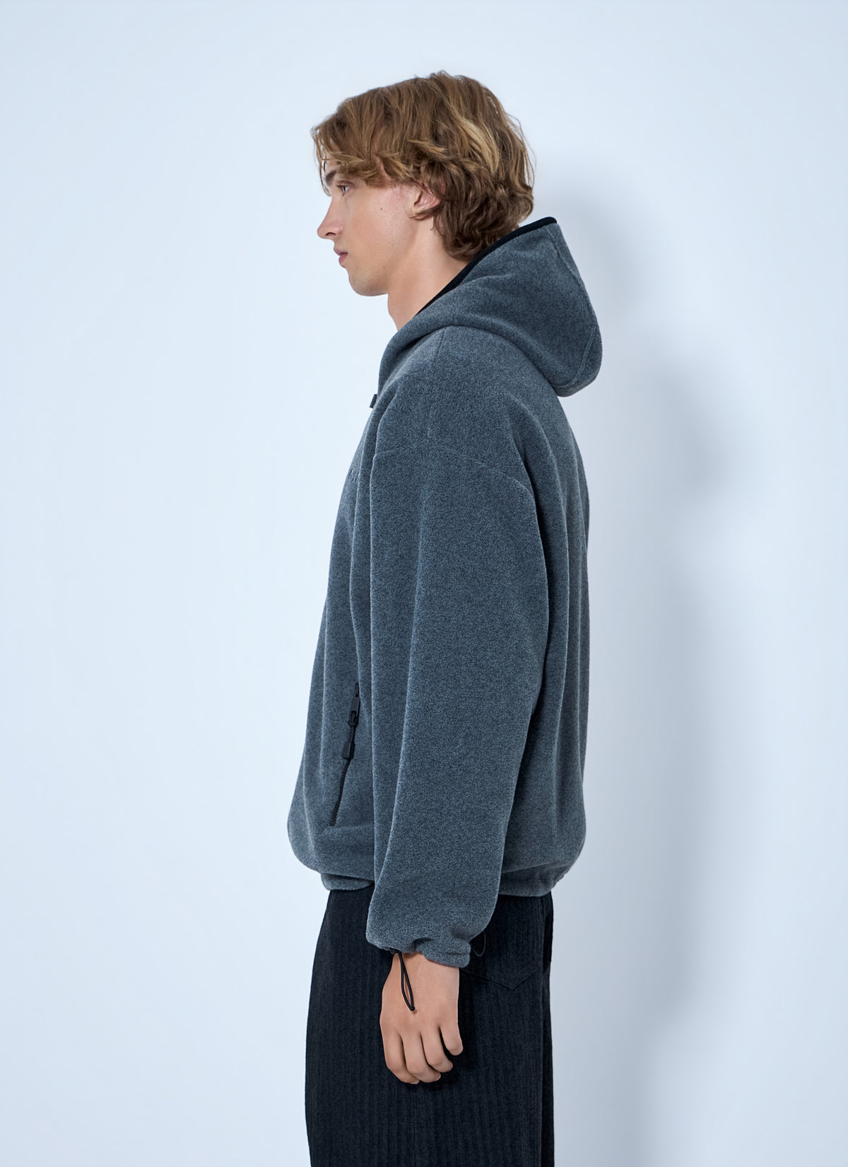 Miu Miu Miu Miu Men Hooded Zip Sweatshirt