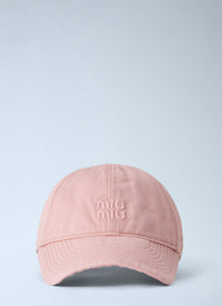 Miu Miu Men Drill Baseball Cap