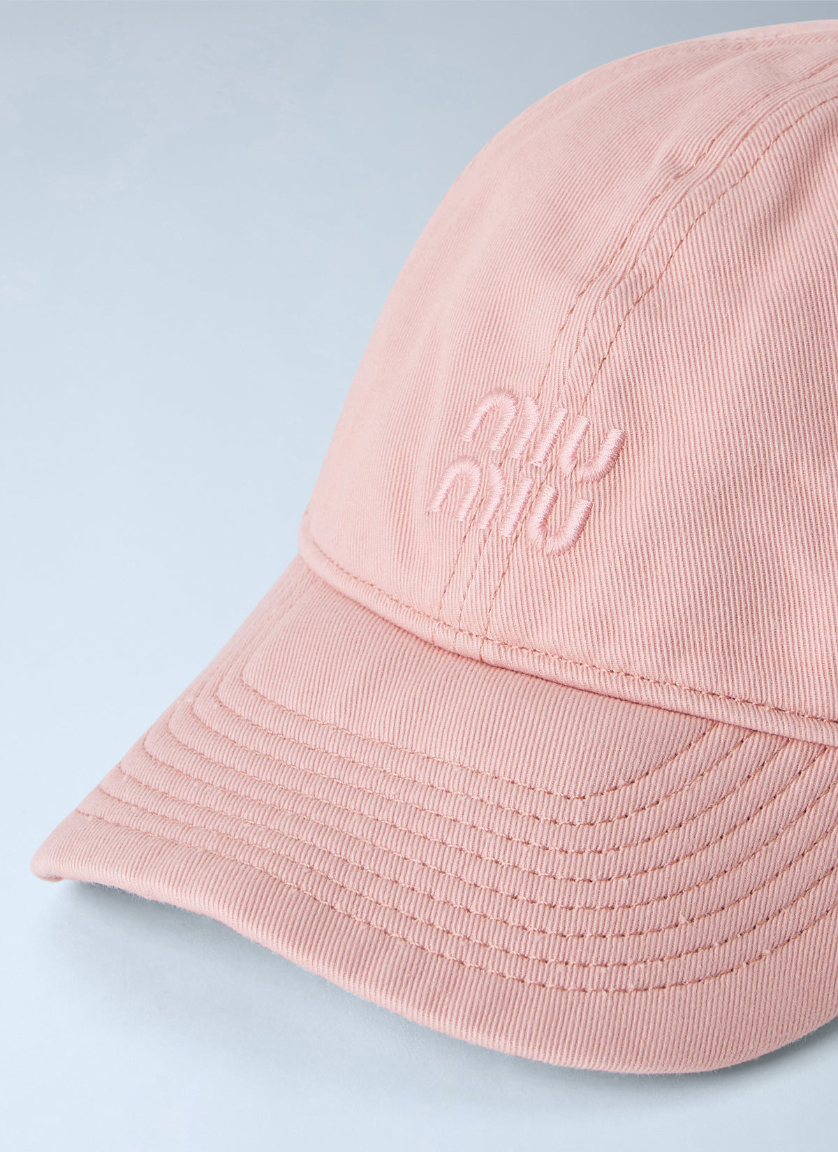 Miu Miu Men Drill Baseball Cap